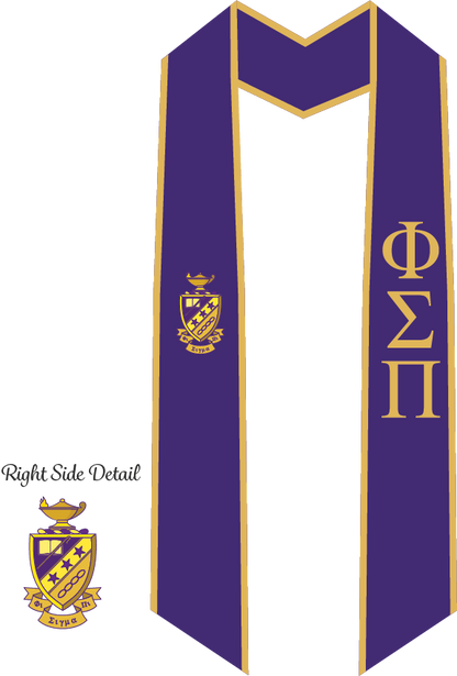 Phi Sigma Pi Graduation Stoles