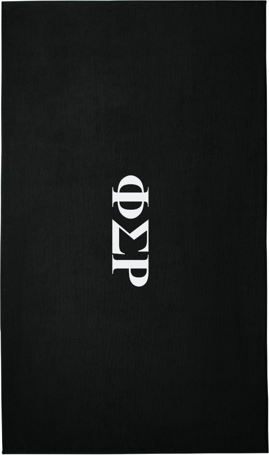Phi Sigma Rho Lettered Beach Towels