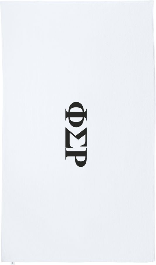 Phi Sigma Rho Lettered Beach Towels