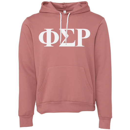 Phi Sigma Rho Lettered Hooded Sweatshirts