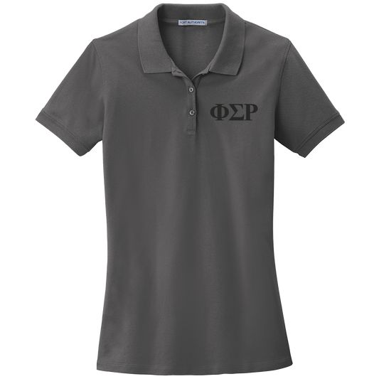 Phi Sigma Rho Ladies' Embroidered Polo Shirt