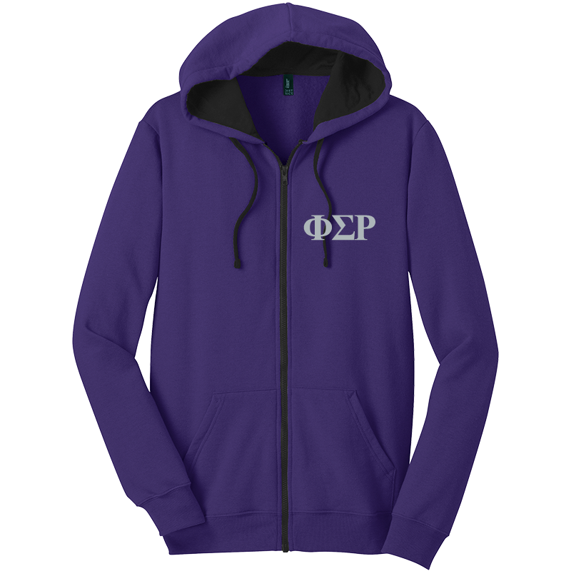 Phi Sigma Rho Zip-Up Hooded Sweatshirts