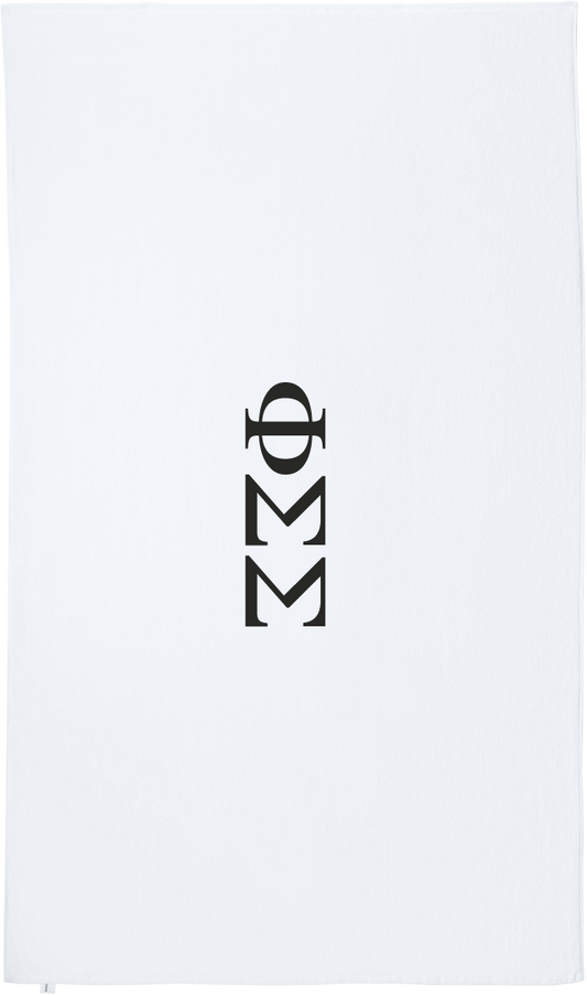 Phi Sigma Sigma Lettered Beach Towels