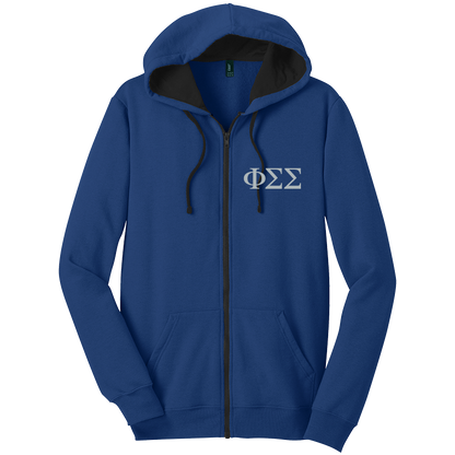 Phi Sigma Sigma Zip-Up Hooded Sweatshirts