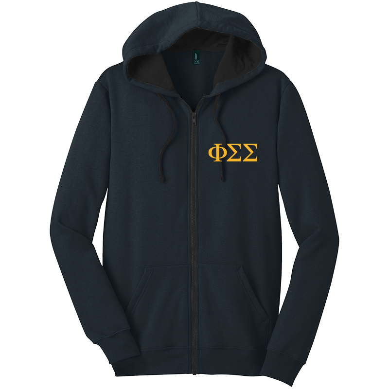 Phi Sigma Sigma Zip-Up Hooded Sweatshirts