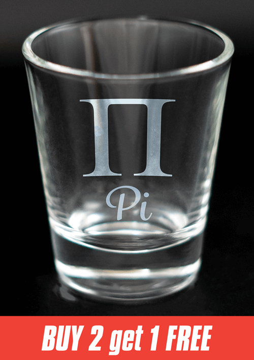 Greek Letter Shot Glasses