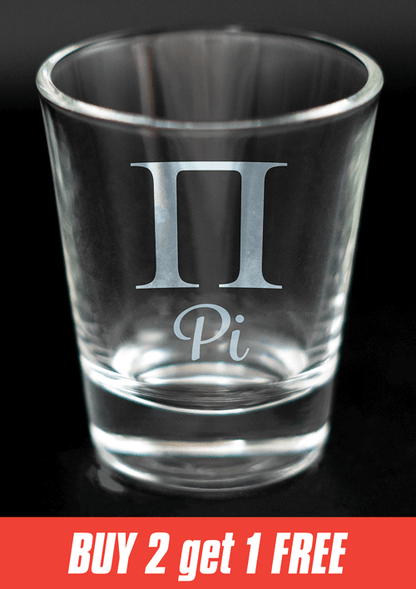 Greek Letter Shot Glasses