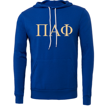 Pi Alpha Phi Lettered Hooded Sweatshirts