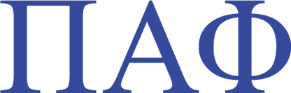 Pi Alpha Phi Stickers