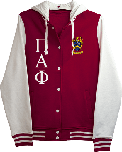 Pi Alpha Phi Varsity Hooded Sweatshirt