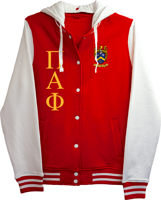 Pi Alpha Phi Varsity Hooded Sweatshirt