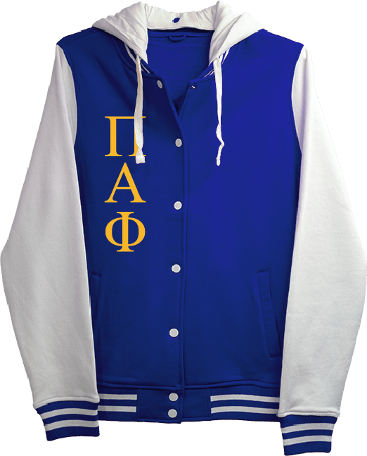 Pi Alpha Phi Varsity Hooded Sweatshirt