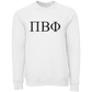 Pi Beta Phi Lettered Crewneck Sweatshirts