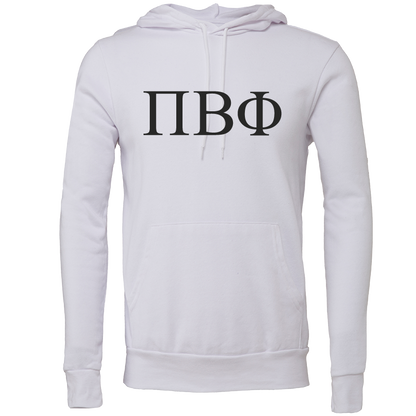 Pi Beta Phi Lettered Hooded Sweatshirts