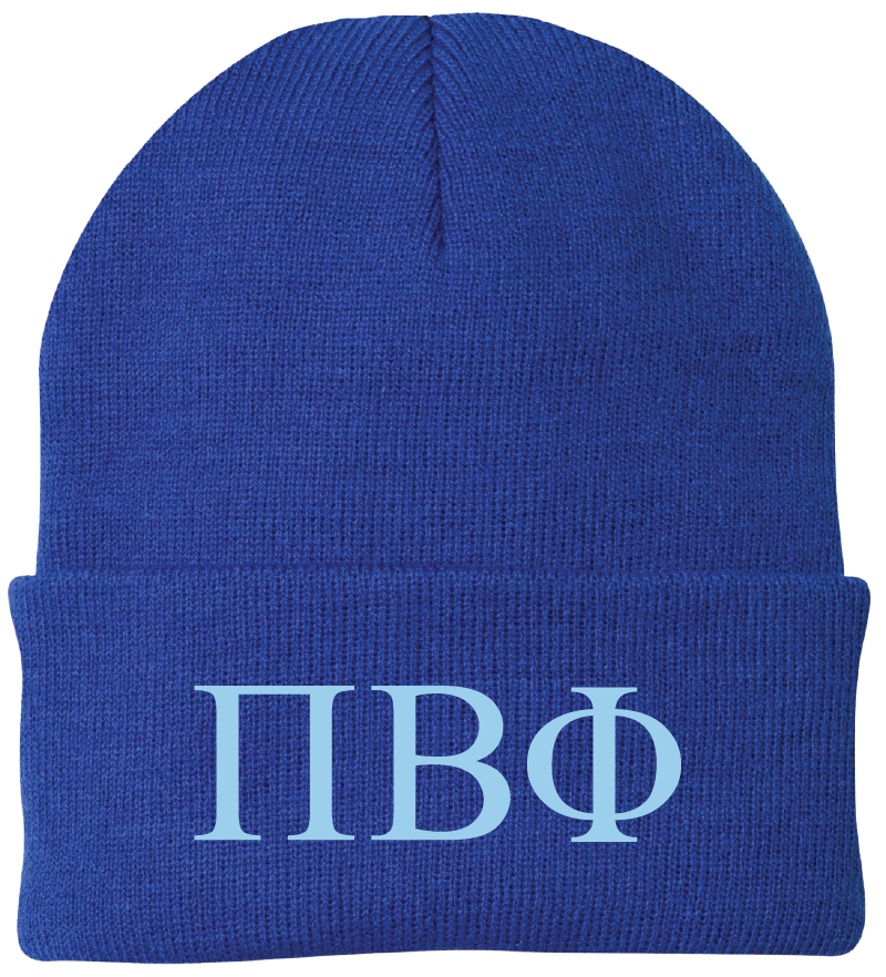 Pi Beta Phi Lettered Beanies