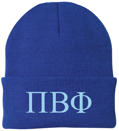 Pi Beta Phi Lettered Beanies