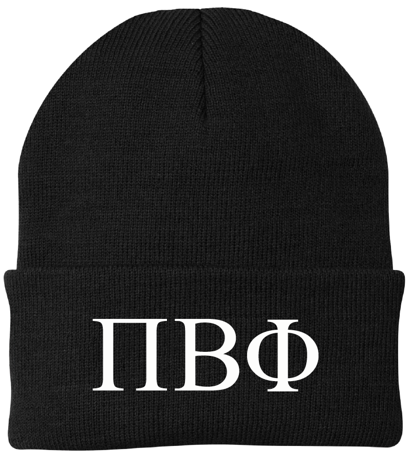 Pi Beta Phi Lettered Beanies