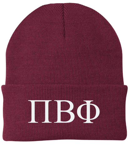 Pi Beta Phi Lettered Beanies