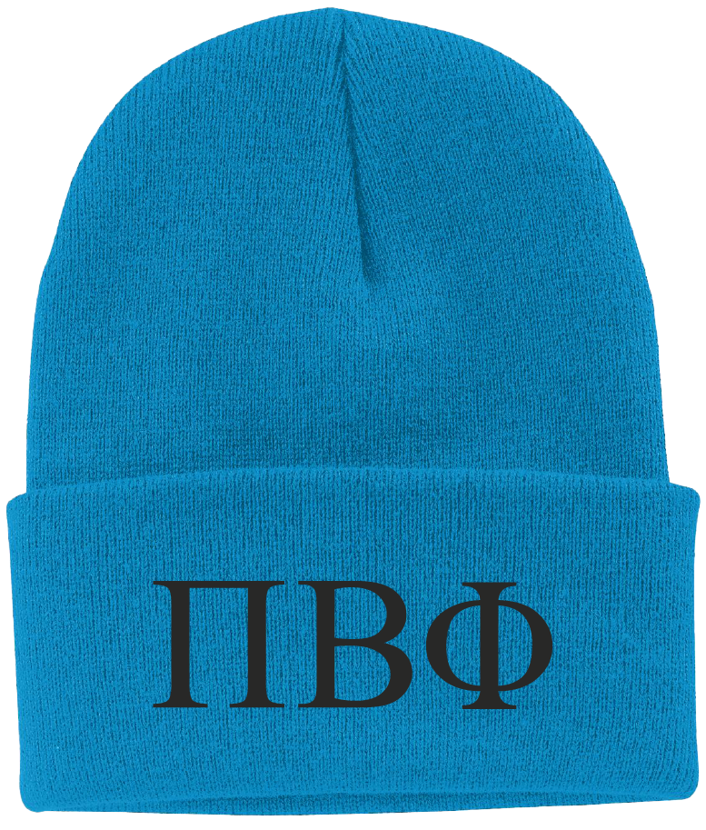 Pi Beta Phi Lettered Beanies