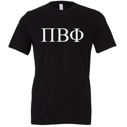 Pi Beta Phi Lettered Short Sleeve T-Shirts