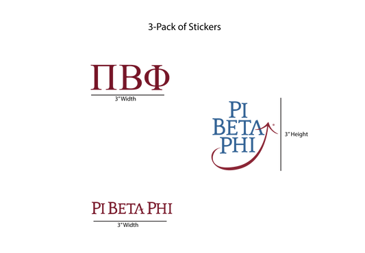 Pi Beta Phi Stickers