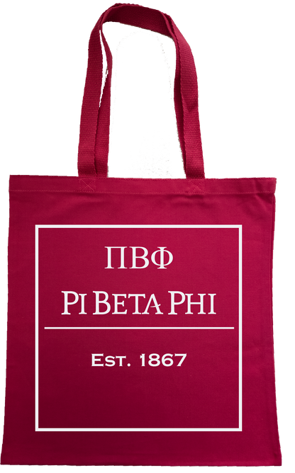 Pi Beta Phi Tote Bags