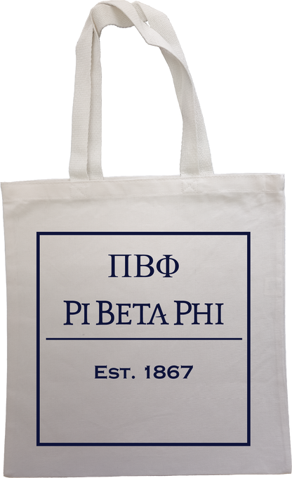 Pi Beta Phi Tote Bags