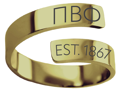 Pi Beta Phi Year and Letters Rings