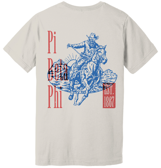Pi Beta Phi Cowboy Graphic T-Shirt