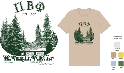 Pi Beta Phi Forest Graphic T-Shirt
