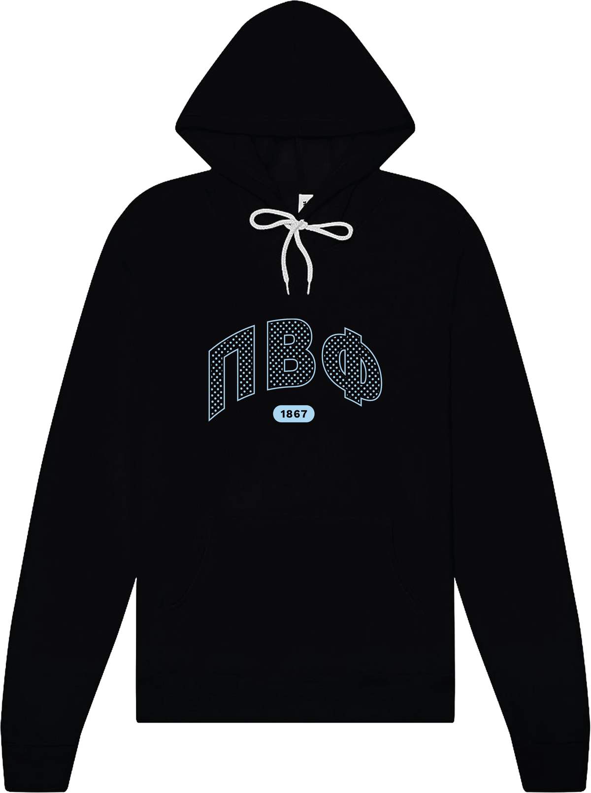 Pi Beta Phi Varsity Polka Dot Hoodie