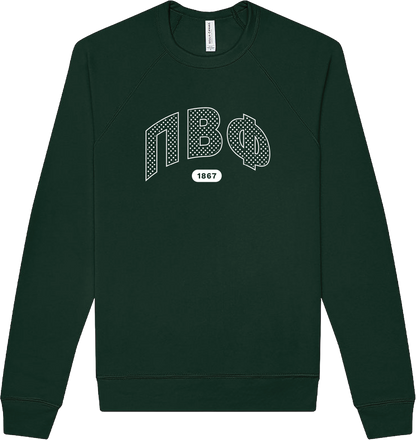 Pi Beta Phi Varsity Polka Dot Crewneck