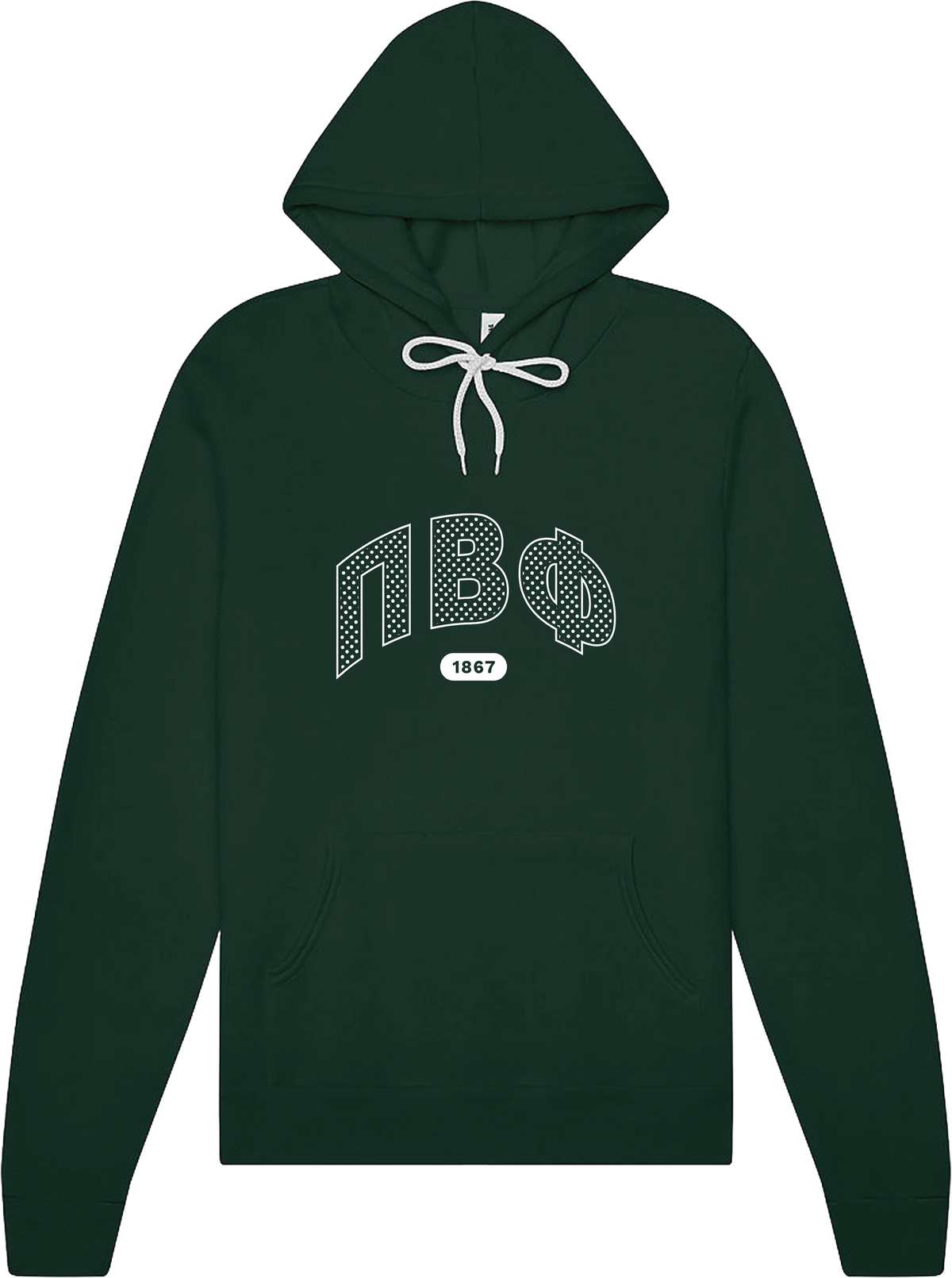 Pi Beta Phi Varsity Polka Dot Hoodie