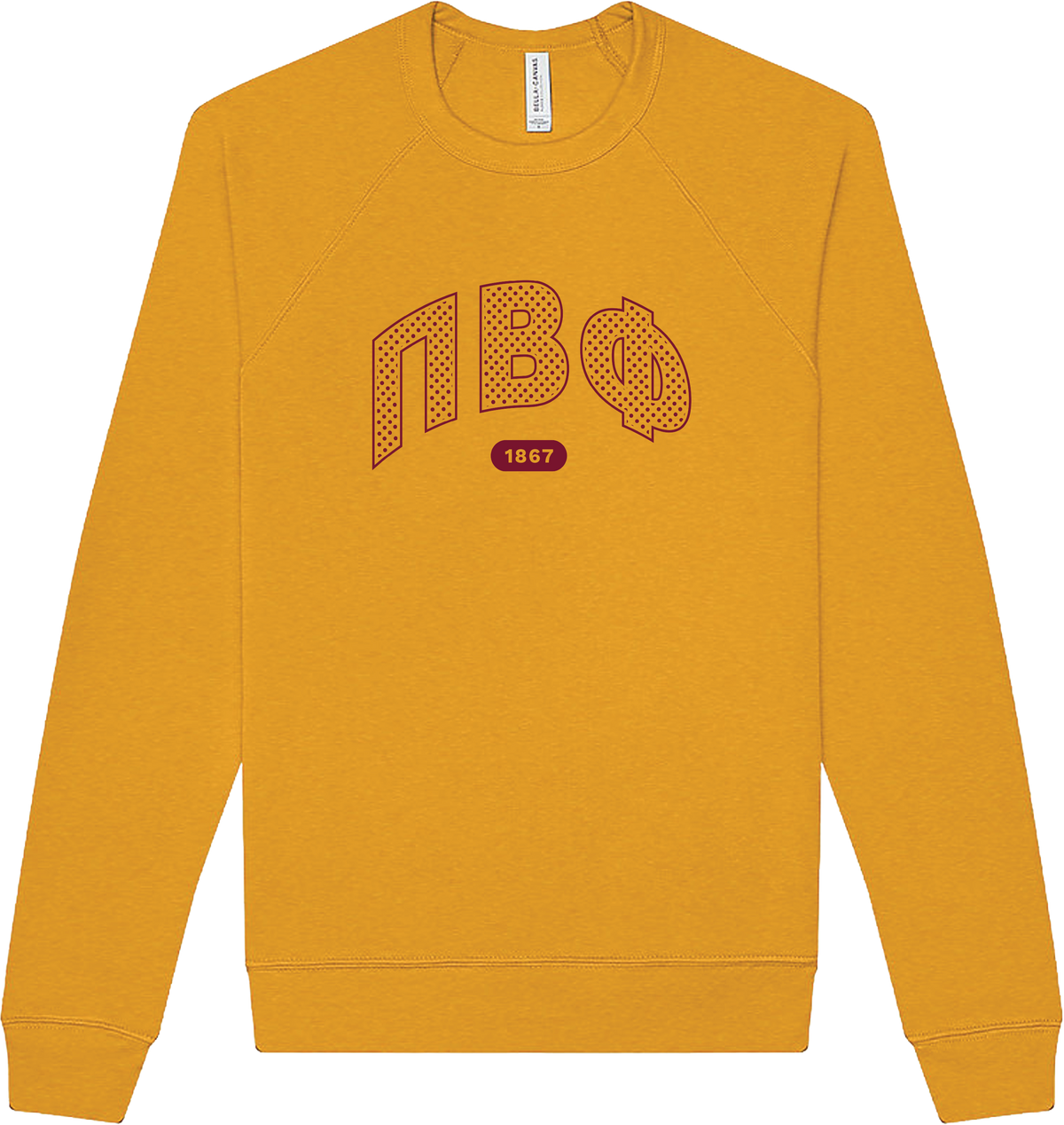 Pi Beta Phi Varsity Polka Dot Crewneck