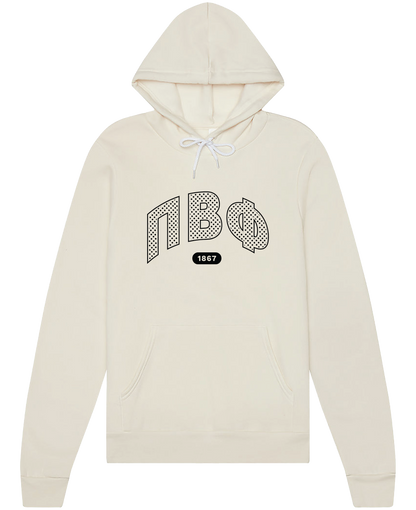 Pi Beta Phi Varsity Polka Dot Hoodie