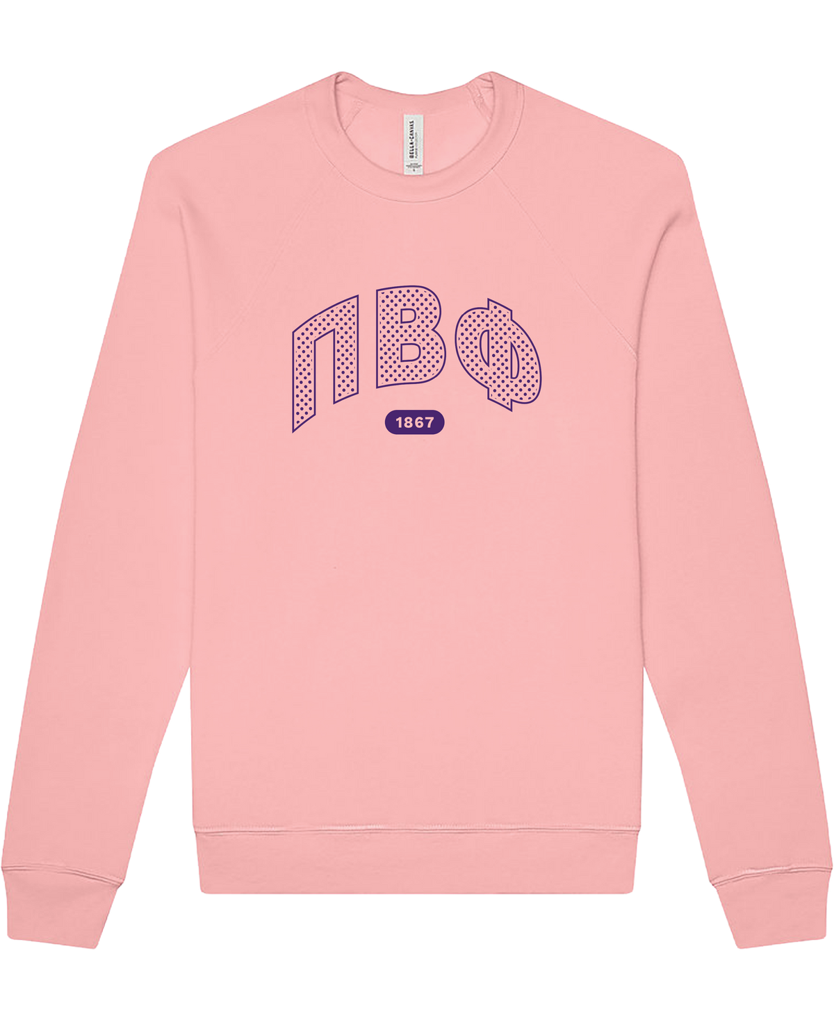 Pi Beta Phi Varsity Polka Dot Crewneck