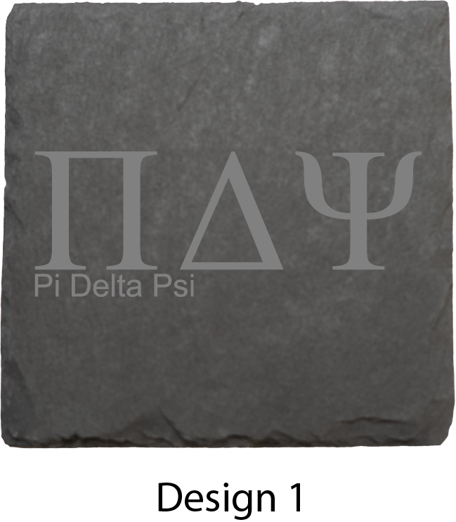 Pi Delta Psi Stone Coasters - 4-Pack