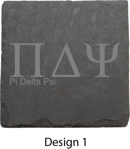 Pi Delta Psi Stone Coasters - 4-Pack