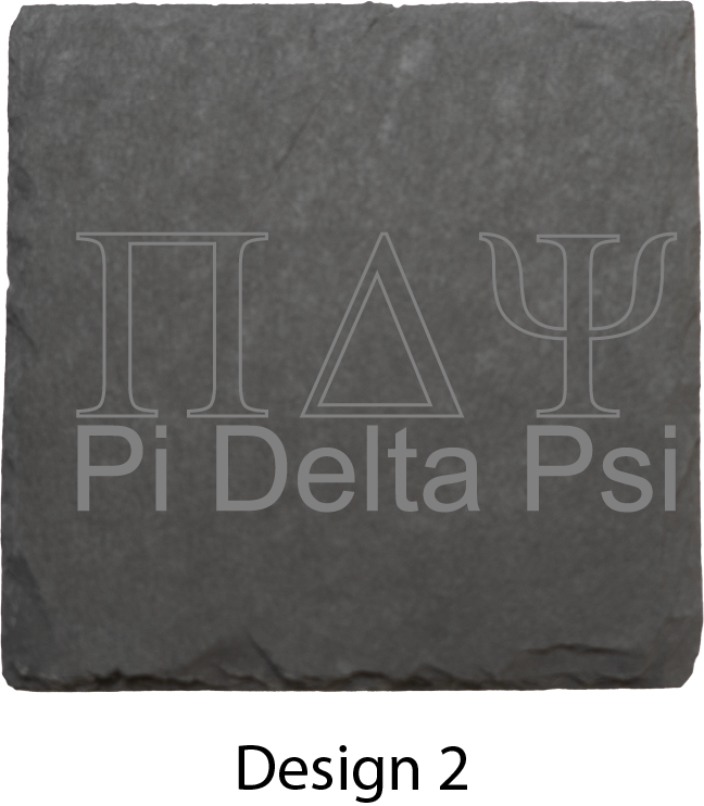 Pi Delta Psi Stone Coasters - 4-Pack