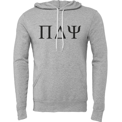 Pi Delta Psi Lettered Hooded Sweatshirts