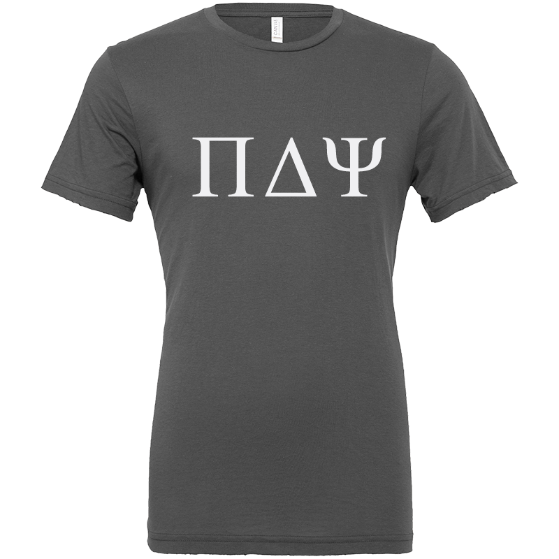 Pi Delta Psi Lettered Short Sleeve T-Shirts