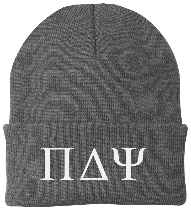 Pi Delta Psi Lettered Beanies