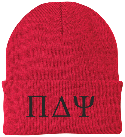 Pi Delta Psi Lettered Beanies