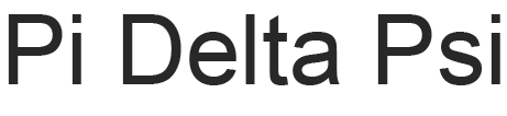 Pi Delta Psi Stickers
