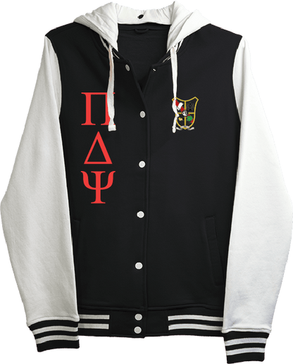 Pi Delta Psi Varsity Hooded Sweatshirt