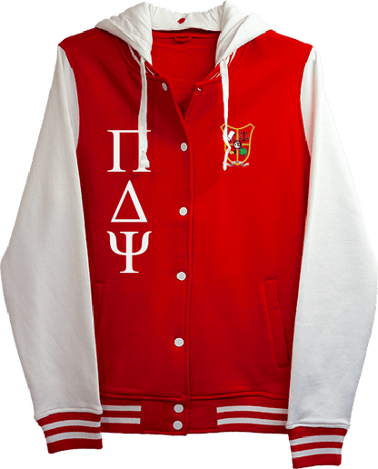 Pi Delta Psi Varsity Hooded Sweatshirt