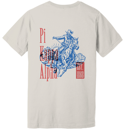 Pi Kappa Alpha Cowboy Graphic T-Shirt