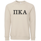 Pi Kappa Alpha Lettered Crewneck Sweatshirts