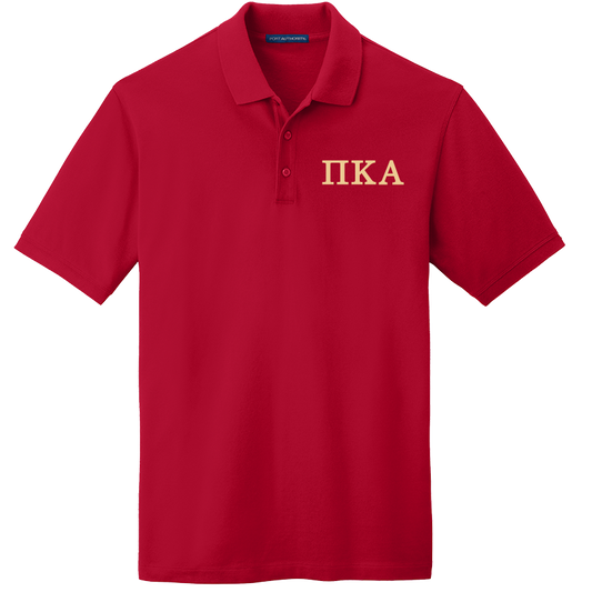 Pi Kappa Alpha Men's Embroidered Polo Shirt