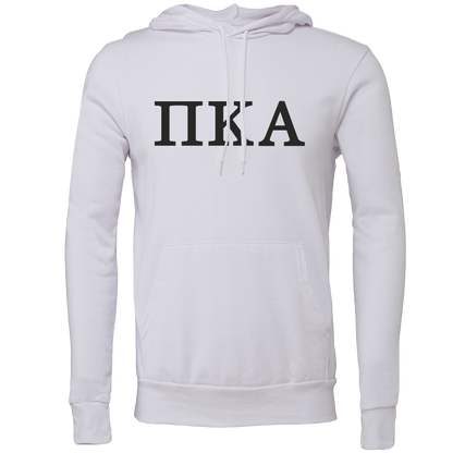 Pi Kappa Alpha Lettered Hooded Sweatshirts